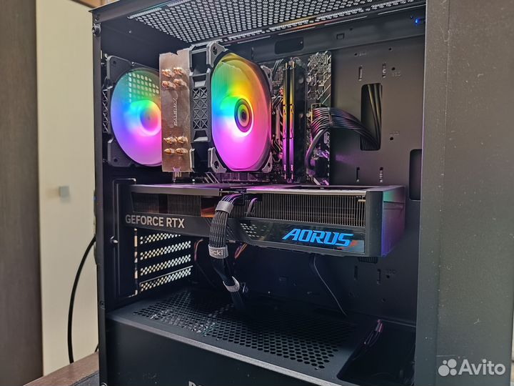Игровой топ комп Intel 12400F+ RTX 4060