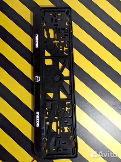 Номерная рамка с вашим лого