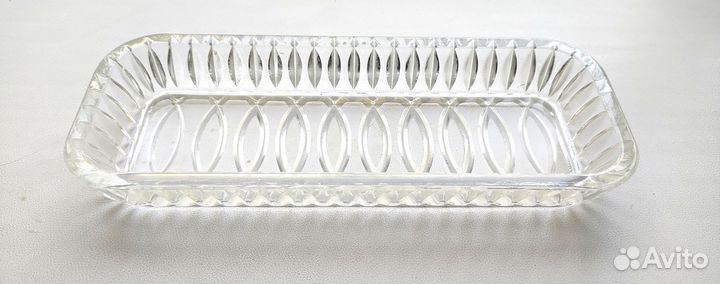 Селедочница СССР хрусталь
