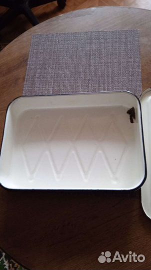 Лоток эмалированный