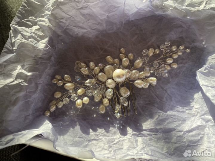 Свадебное украшение/гребешок
