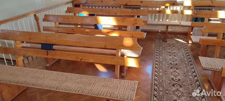 Скамейка деревянная