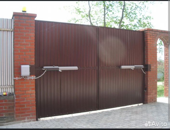 Установка и ремонт электроприводов для ворот