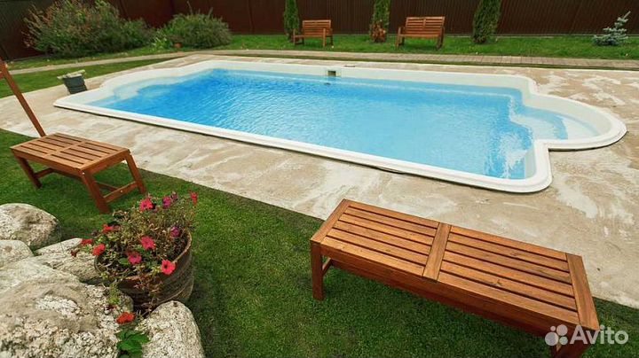 Бассейн из полипропилена