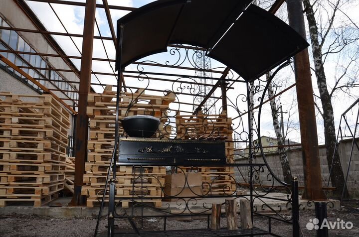 Мангал доставка на участок