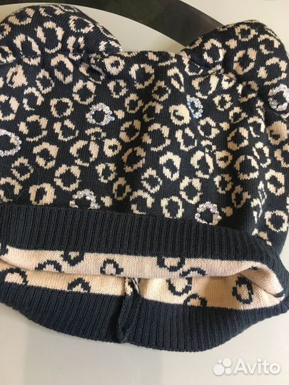 Шапочка с ушками для девочки