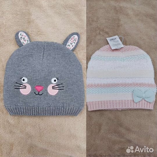 Шапка для девочки весна
