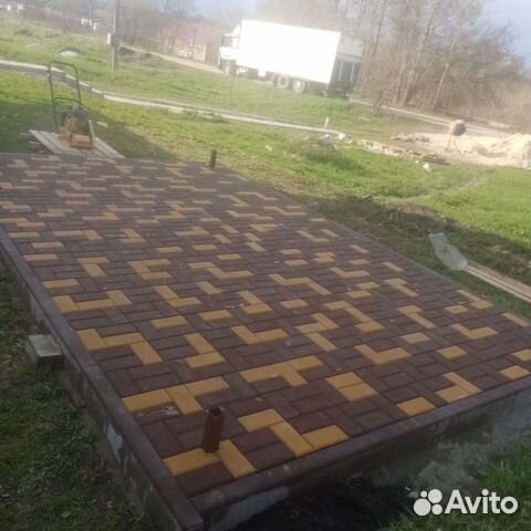 Укладка брусчатки