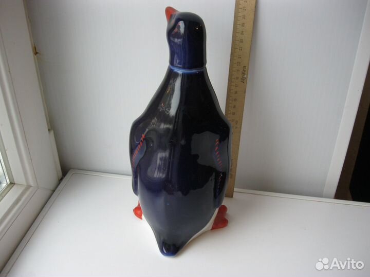 Антиквариат: фарфор графин пингвин большой 1950г