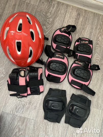 Детские ролики и защита