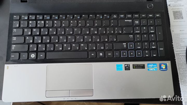 Ноутбук samsung np300e5a