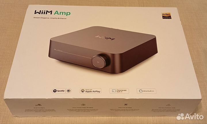 Wiim amp аудиостример цап усилитель