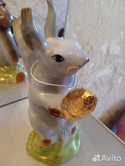 Штоф Фарфоровый Белка Хайта СССР