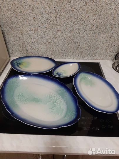 Набор блюд. Керамика. СССР. Винтаж