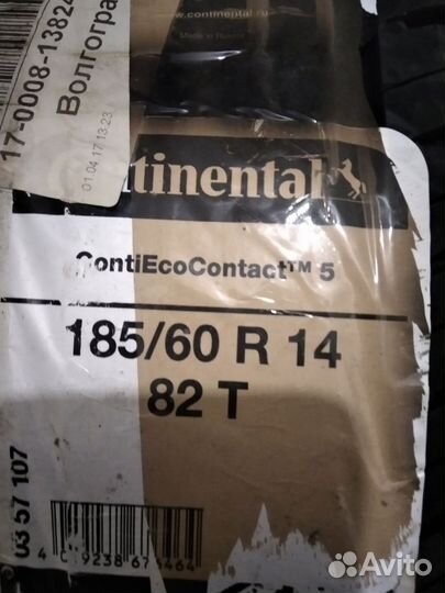 Continental ContiEcoContact 5 185/60 R14