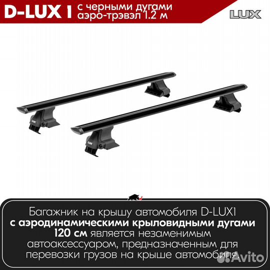 Багажник D-LUX 1 B на Nissan Maxima VI 2004-2006