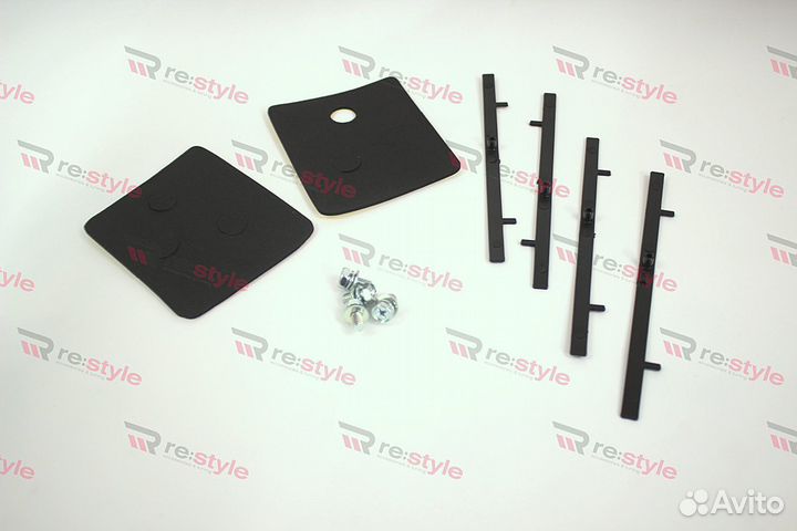 Спойлер Прадо 120 Черный 202