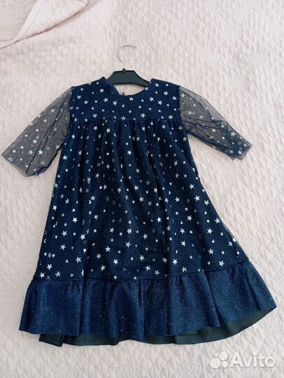 Нарядное платье для девочки 104-110