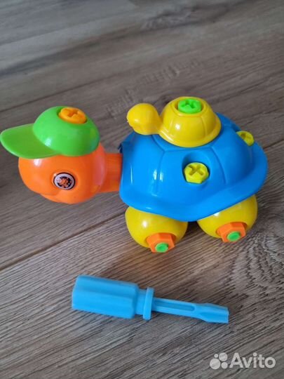 Игрушки конструкторы с отверткой