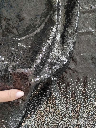 Ткань пайетки градиент