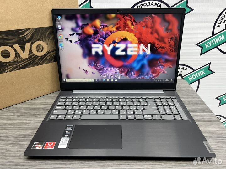 2021 Lenovo 8 ядер Ryzen 5-3500 DDR4 SSD Vega8