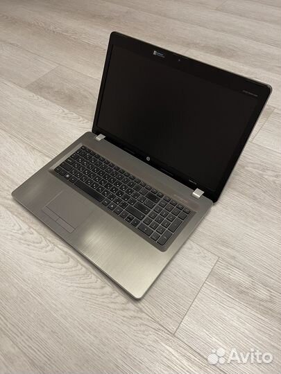 Металлический ноутбук HP 17.3 i7 radeon 8gb ssd