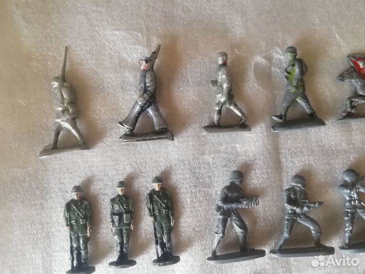 Редкие солдатики СССР, изо, 700 лет, луч, и др