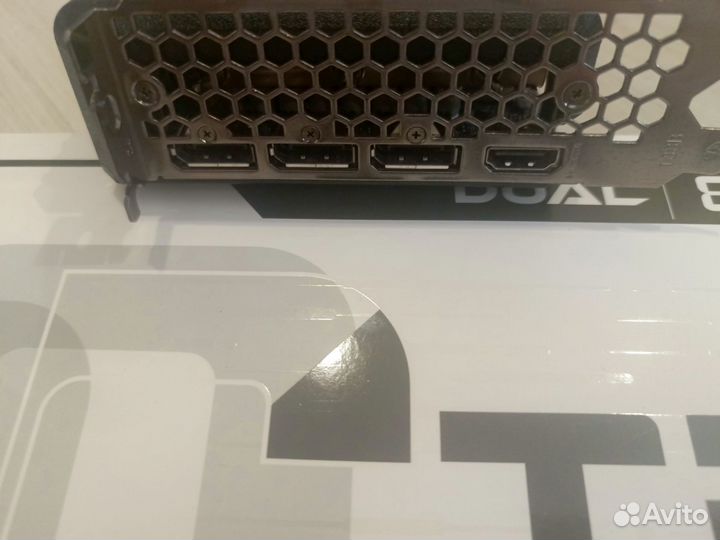 Видеокарта RTX 3060ti Palit dual