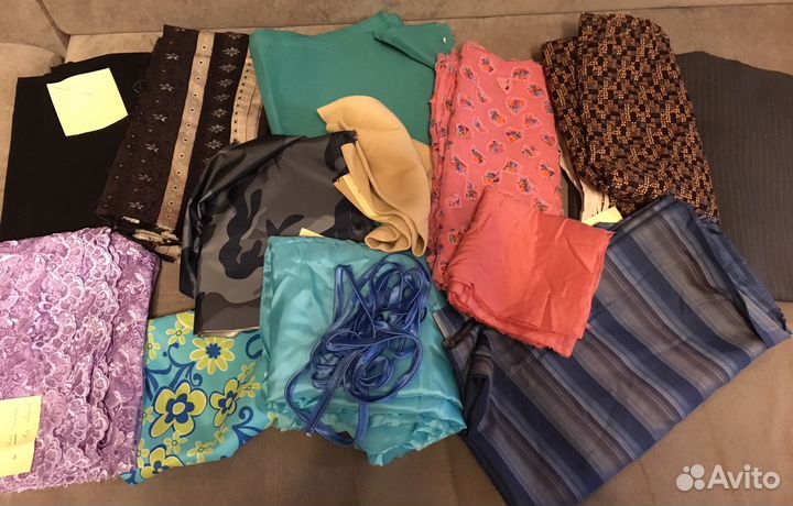 Ткани одёжные Текстиль мерный лоскут