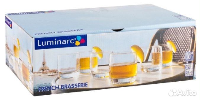 Luminarc Набор стаканов низких French Brasserie