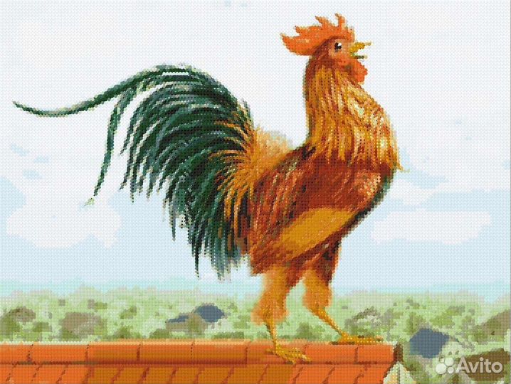Алмазная мозаика полная выкладка