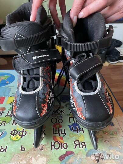 Коньки детские раздвижные 31-35