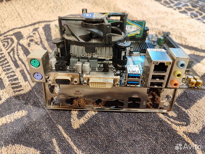 Мат.плата LGA1151,Gigabit GA-H110М,i3-6100,8Гб озу