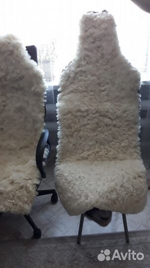 Меховые накидки из овчины на сидения