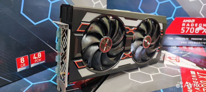 Видеокарта radeon RX5700XT sapphire pulse 8GB