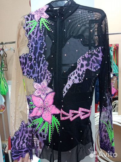 Купальник для художественной гимнастики 140см