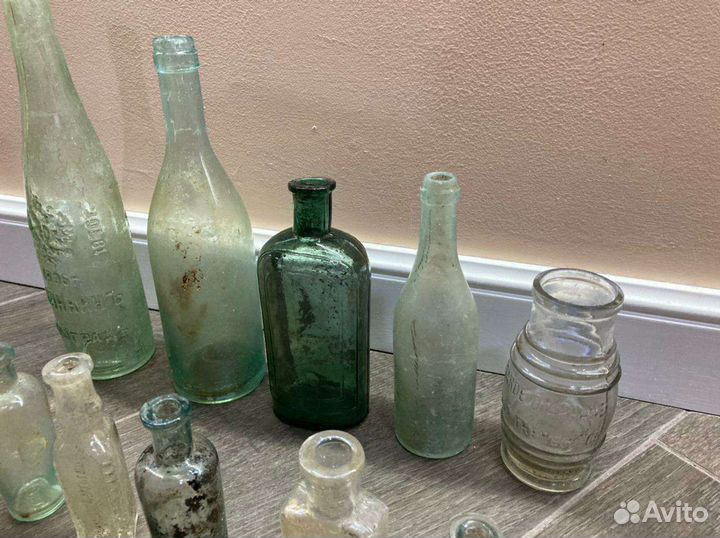 Пузырьки, флаконы, мерные бутылки СССР