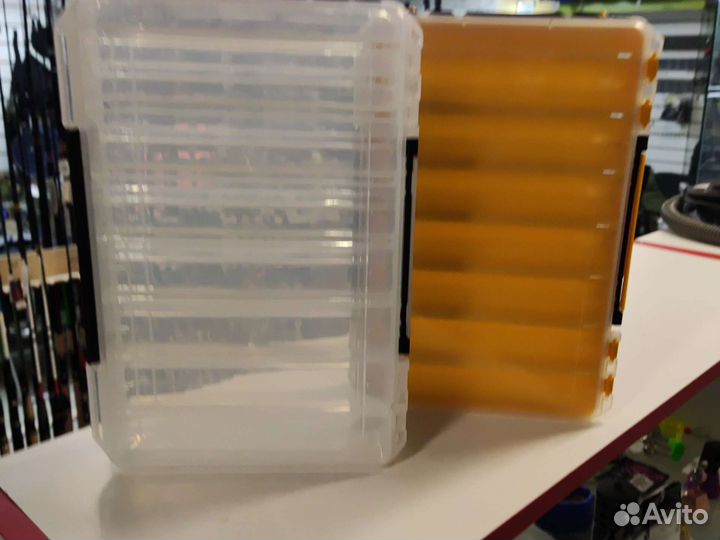 Коробочка двухсторонняя под 130 воблера 270*180*45