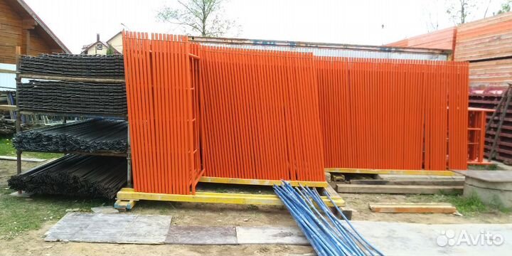 Леса строительные рамные бу. Аренда