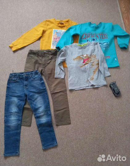Пакет вещей на мальчика 116-122