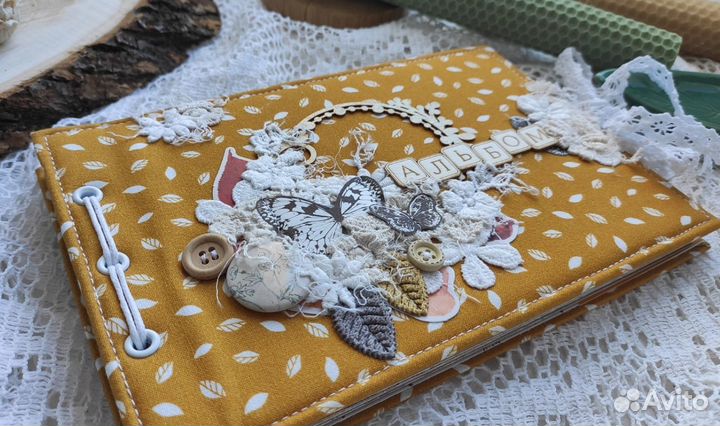 Фотоальбом ручной работы 