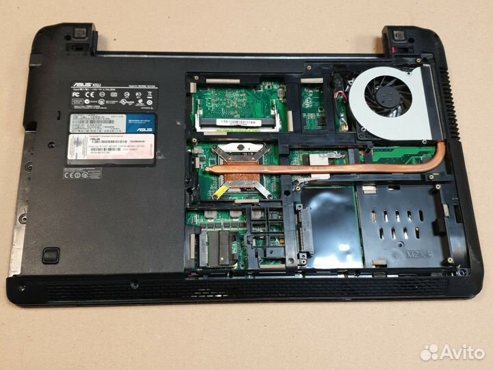 Нижняя часть корпуса asus X52J в разбор б/у