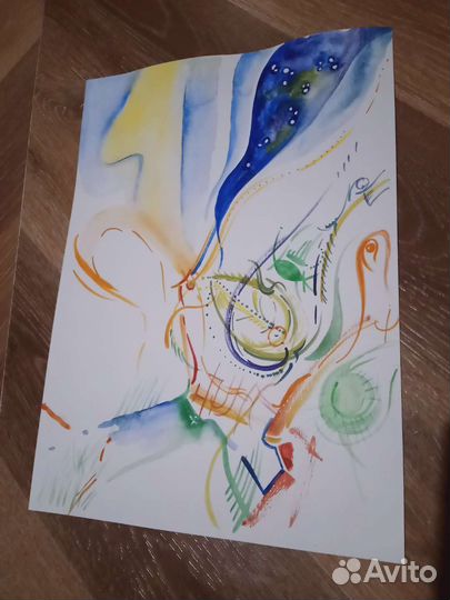 Абстракция /иллюстрация / картина