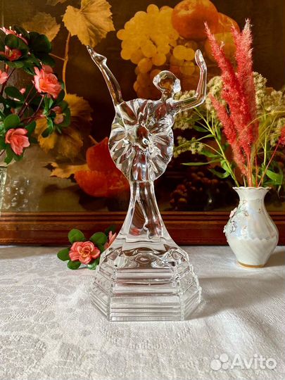 Хрустальная статуэтка Балерина, винтаж