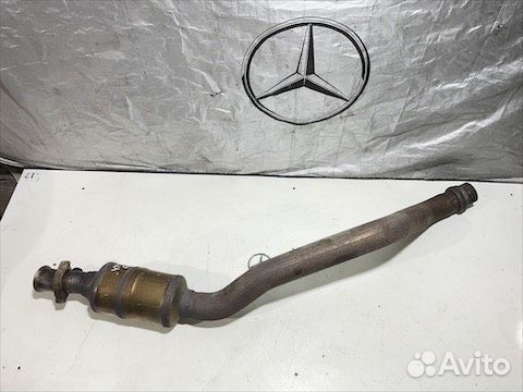 Катализатор левый Мерседес w166 ML M157