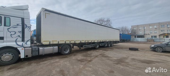 Полуприцеп шторно-бортовой Тонар T4-16V (97882), 2021