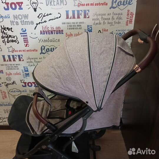 Коляска luxmom 609 на запчасти