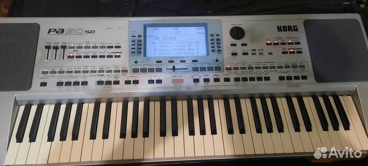 Синтезатор korg pa 50 sd