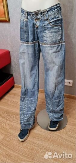 DLF jeanplay, оригинал; джинсы легкие новые 44-46