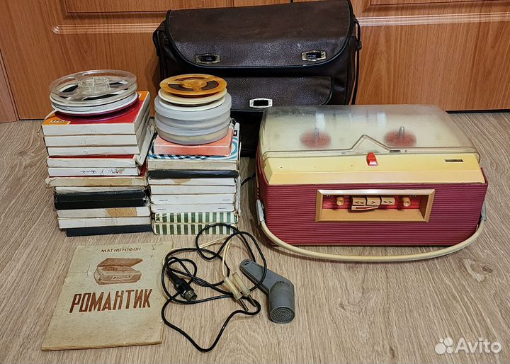 Катушечный магнитофон Романтик